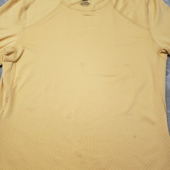 REI Co-op Top Womens Medium Yellow Pullover Long Sleeve Outdoors Hiking Camp - Picture 4 of 6